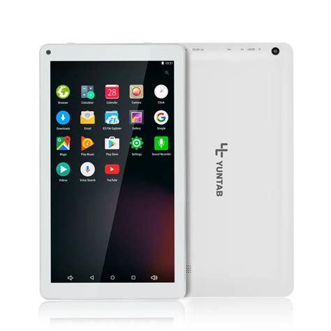 Yuntab 10.1" tablet PC D102 google Android 6.0 Allwinner A33 quad core ...