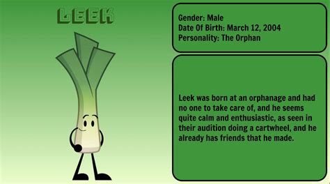 Meet Leek by DTIG2002Art on DeviantArt