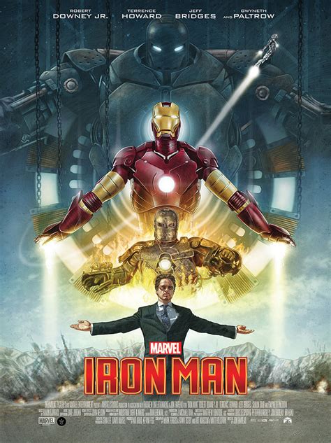 Iron Man by Neil Davies - Home of the Alternative Movie Poster -AMP-