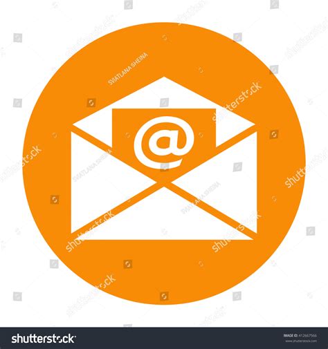 13,448 Orange Email Icon Images, Stock Photos & Vectors | Shutterstock