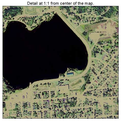 Aerial Photography Map of Wakefield, MI Michigan