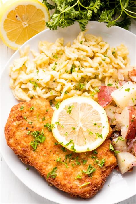 Authentic German Schnitzel Recipe - Cafe Delites