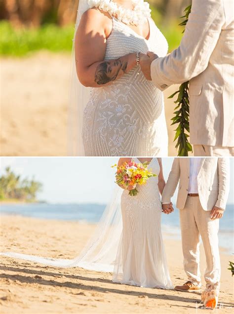 Top 5 Maui Beach Wedding Dress Styles - Tropical Inspiration