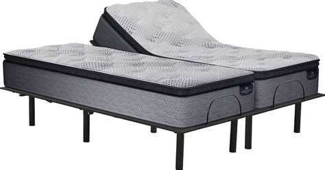 Serta Perfect Sleeper Gladwyn Split King Mattress with RTG Sleep 2000 ...