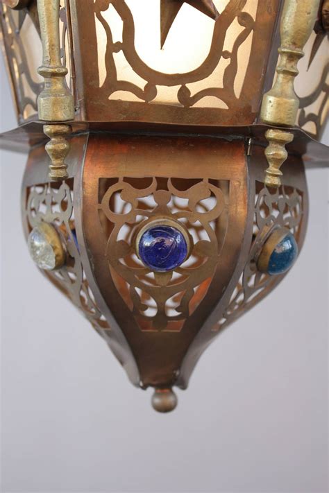 Lovely Jeweled Moorish Style Pendant at 1stDibs