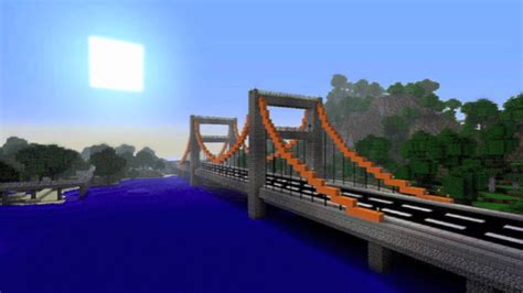 Minecraft Amazing Bridges Compilation - YouTube