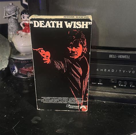 Death Wish (1974) : r/VHScoverART