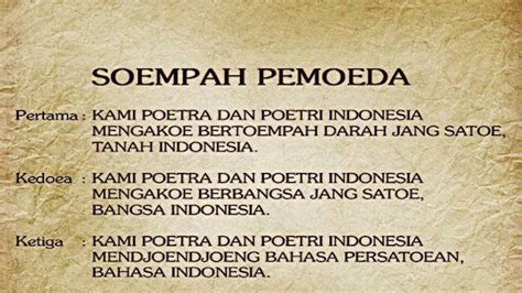 13 Tokoh yang Ikut Membuat Teks Sumpah Pemuda Pada 28 Oktober 1928 - Halaman 4 - Warta Kota