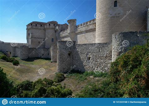 Cuellar Castle - Towers and Walls. Castile and Leon Stock Photo - Image ...