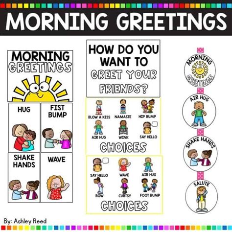 Fun Morning Greeting Ideas for the Classroom