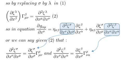 Einstein Relatively Easy - Christoffel symbols in terms of the metric ...