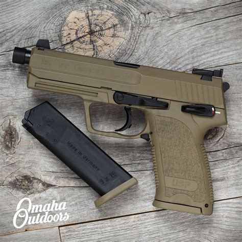 HK USP 9 Tactical V1 Full FDE - Omaha Outdoors