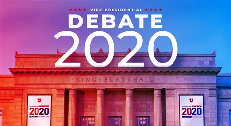 10/11/2019 – University of Utah to host 2020 vice presidential debate ...