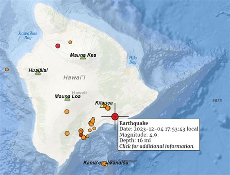 Mitchell Dawson Trending: Hawaii Earthquake December 2023