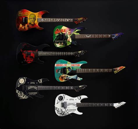 Kirk Hammett of Metallica's signature models from ESP | music guitar ...