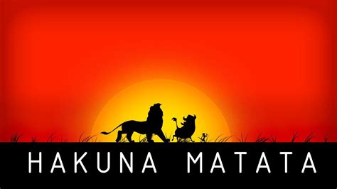 Hakuna Matata Wallpapers - Wallpaper Cave