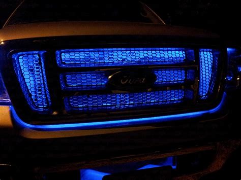 My pretty cool LED grill lights! - Ford F150 Forum - Community of Ford ...