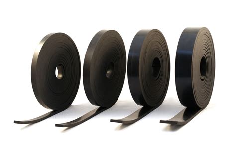 8mm Thick x 5m Long - Solid Rubber Strips - Rubber Stuff