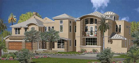 Mega-Mansion, Florida Style - 32233AA | Architectural Designs - House Plans