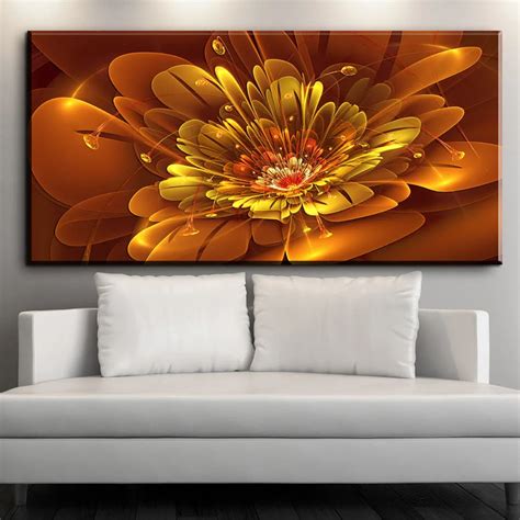 xdr959 Modern wall art flower oil painting luxury canvas art prints ...