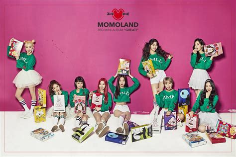 Update: MOMOLAND Gives Sneak Preview Of New Mini Album "Great!" | Soompi