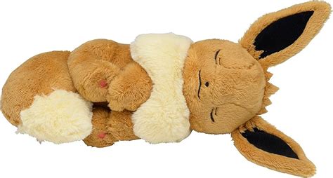 Amazon.com: Pokemon Center Original Plush Doll Sleeping Eevee 602-242064 : Toys & Games