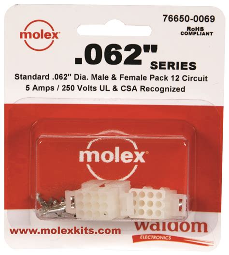 76650-0069 - Molex - Connector Kit, Wire To Wire