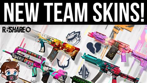 NEW Team Skins in Rainbow Six Siege! - YouTube