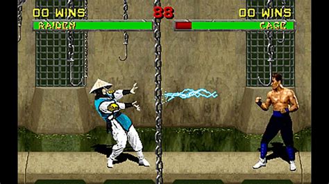 Mortal Kombat II Moves - Raiden - Lightning - YouTube