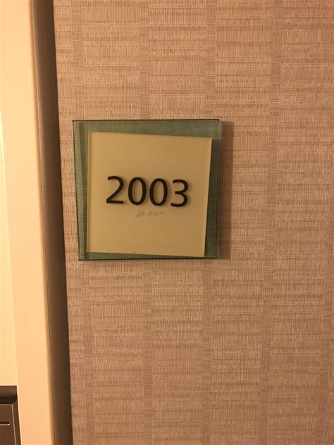 My hotel room number sign.. : r/mildlyinfuriating