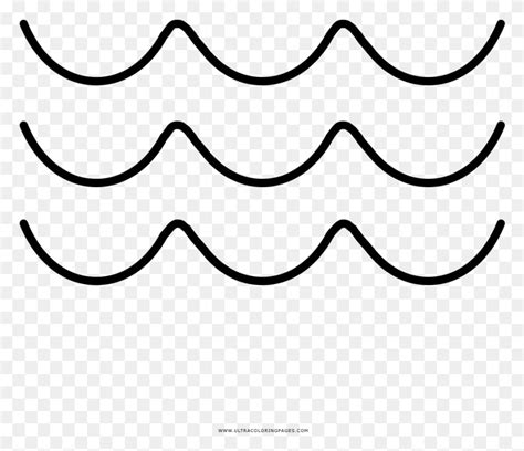 Sea Waves Coloring, Gray, World Of Warcraft HD PNG Download - FlyClipart