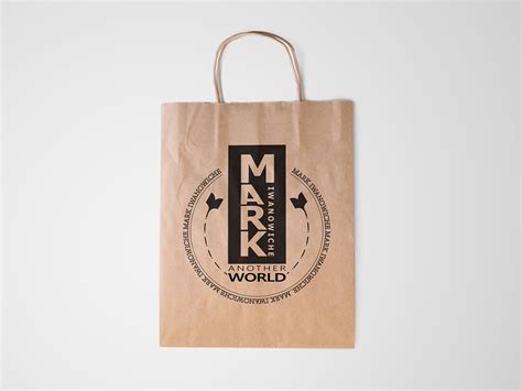 Printed Paper Bag + Logo Design :: Behance