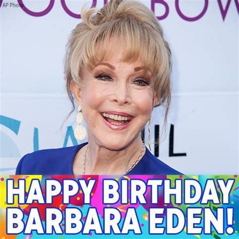 Barbara Eden's Birthday Celebration | HappyBday.to