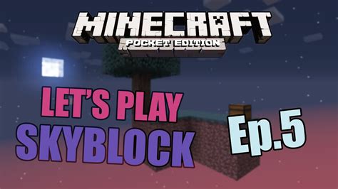 Minecraft PE (0.15.7): Skyblock - More Islands! Collecting Seeds! - Ep ...