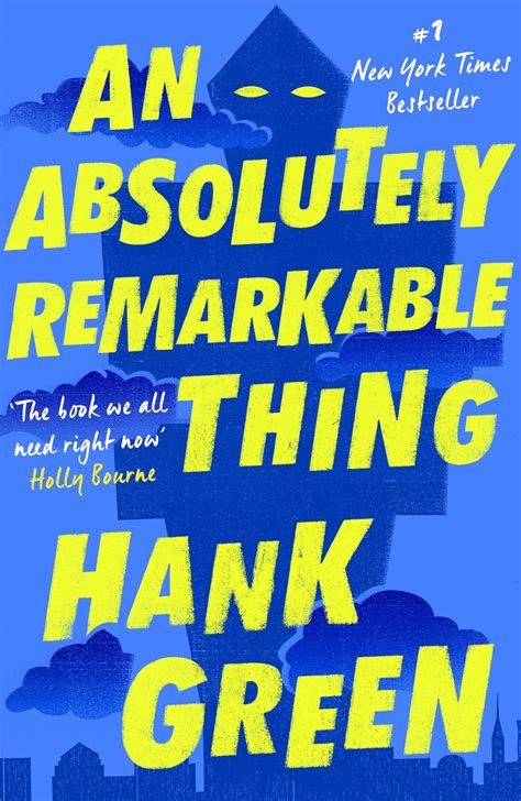 An Absolutely Remarkable Thing by Hank Green, Paperback, 9781473224209 ...