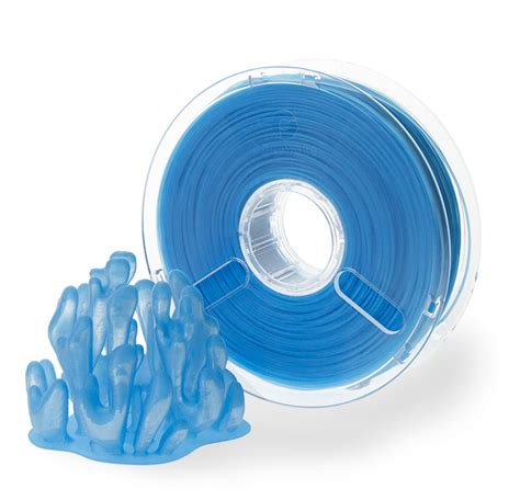 3D Printing Material: PolyPlus, Transparent Colours, Blue ...