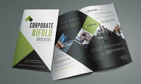 Free Bi Fold Brochure Template by Pixeden on DeviantArt