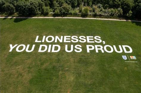 Lionesses Welcomed Home From World Cup With Message Visible From Air