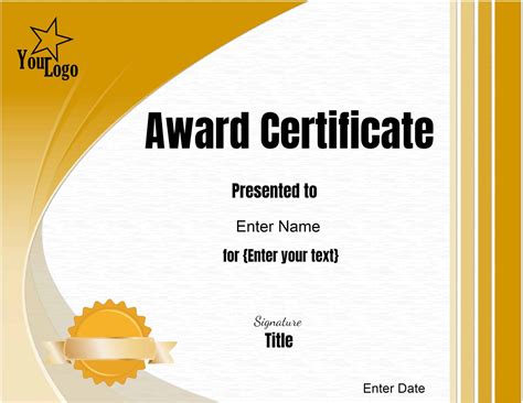 Free Editable Certificate Template | Customize Online & Print at Home