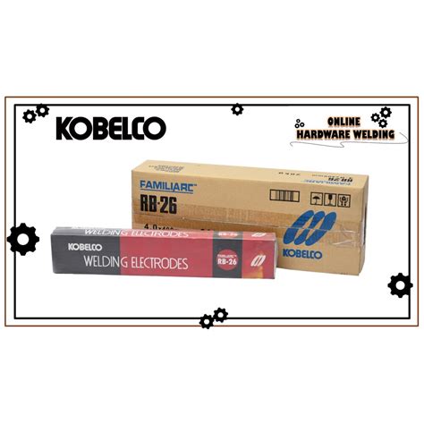 KOBELCO RB26 Welding Electrode For Metal ( 5KG ) (2.6mm/3.2mm/4.0mm) | Shopee Malaysia