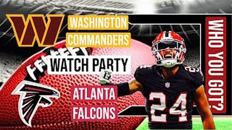 Washington Commanders vs Atlanta Falcons | Live - One News Page VIDEO