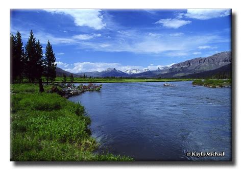 Yellowstone National Park Rivers, Streams and Creeks ~ Yellowstone Up Close and Personal