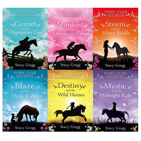 Stacy Gregg Pony Club Secrets 1 and 2 :6 Books Collection Set | The Book Bundle