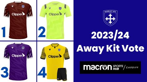 Choose The 2023/24 Away Kit | Guiseley AFC