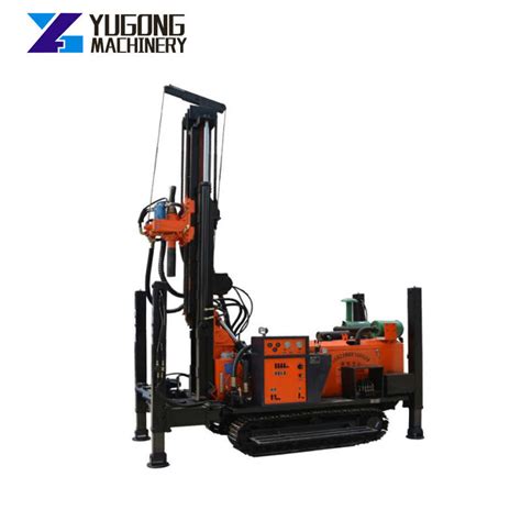 200m Depth Bore Hole Rotary Water Well Drilling Rig Machine - Drilling ...