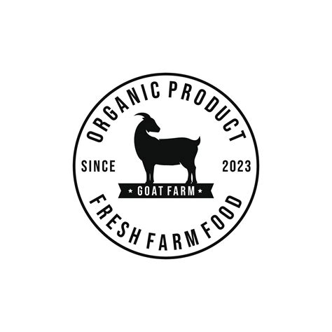 Goat farm logo design vector illustration. Livestock logo vector 25661749 Vector Art at Vecteezy