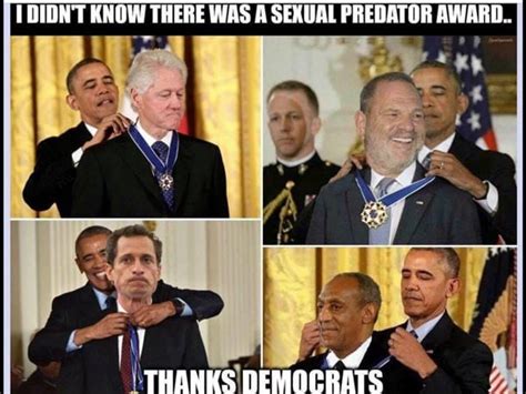 Did Obama award Weinstein, Weiner, Clinton and Cosby with Medal of ...