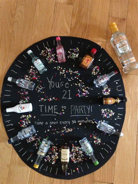 Time to party! Shot clock 21st birthday present for my birthday! Omg I would live this! | 21st ...