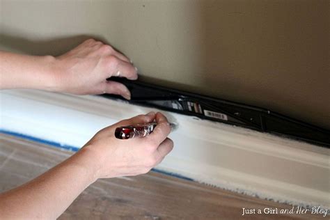 How To Paint Baseboards Without Tape - Tia Long
