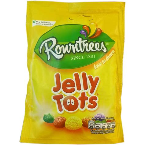 Calories in Rowntrees Jelly Tots calcount